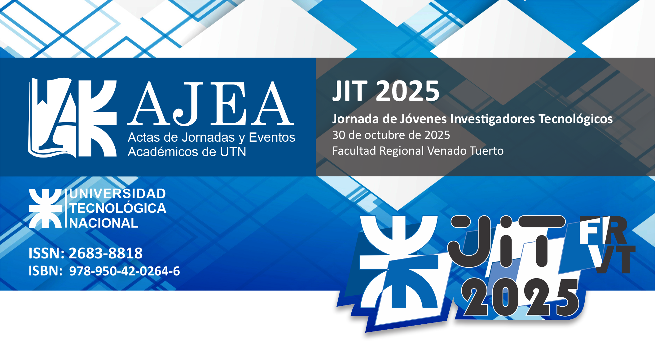                     Ver Núm. AJEA 65 (2026): JIT 2025 - Jornadas de Jóvenes Investigadores Tecnológicos
                