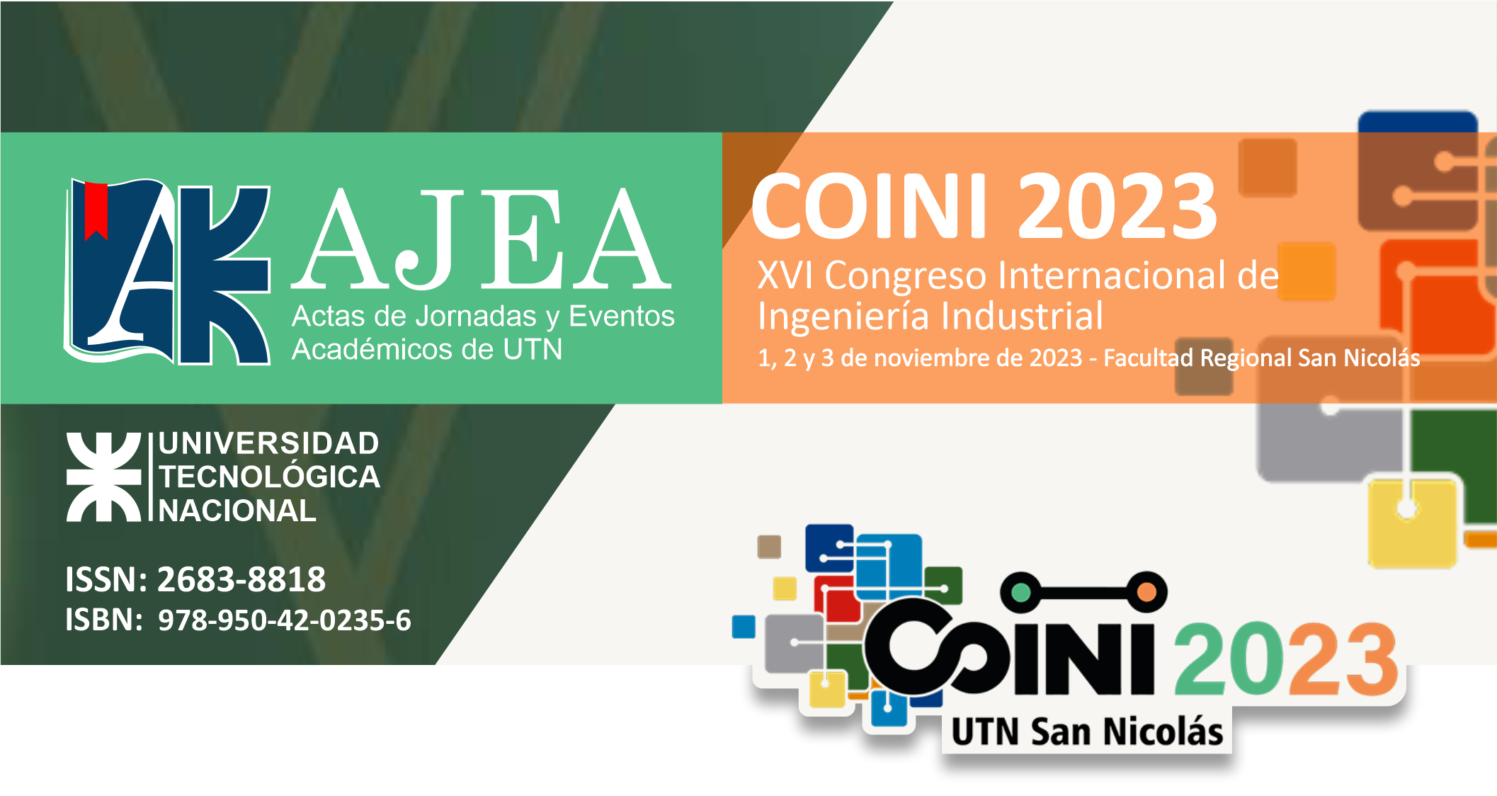                     Ver Núm. AJEA 30 (2023): XVI Congreso Internacional de Ingeniería Industrial – COINI 2023
                